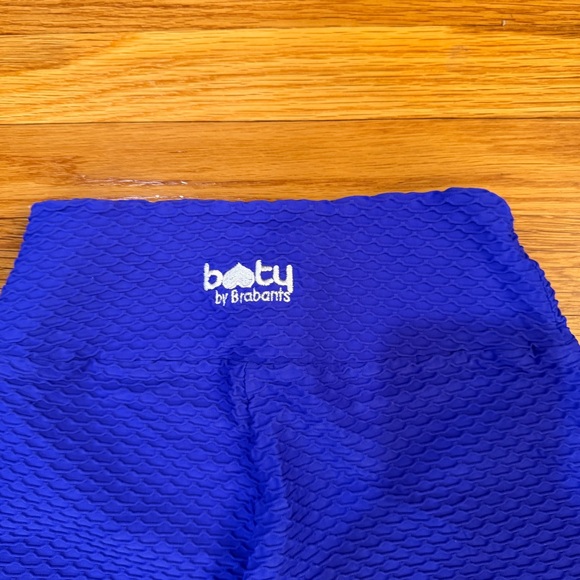 Booty By Brabants Croco Skin Seamless Leggings in Dark Blue (Cobalt?) - One Size - Picture 8 of 8